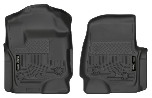 Kuva: Husky Liners 17 Ford F - 250 Super Duty SuperCab WeatherBeater Black Floor Liners