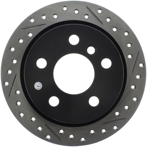 Kuva: StopTech 14 - 15 Mini Cooper Base Slotted Drilled Rear Left Rotor