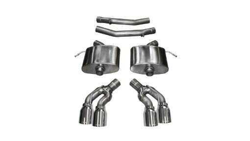 Kuva: Corsa 2016 - 2019 Cadillac CTS V Sedan 6.2L V8 2.75in Polished Sport Axle - Back Exhaust