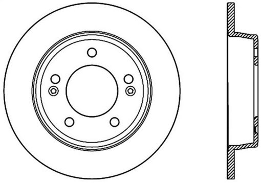 Kuva: StopTech 15 - 17 Hyundai Elantra Drilled Rear Left Rotor