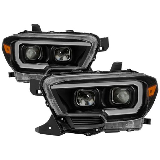 Kuva: xTune Toyota Tacoma 16 - 18 DRL Light Bar Projector Headlights - Black PRO - JH - TTA16 - LBDRL - BK