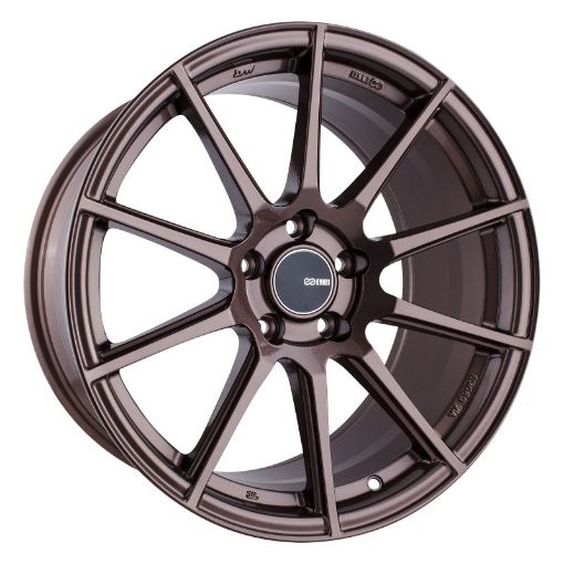 Kuva: Enkei TS10 18x9.5 35mm Offset 5x114.3 Bolt Pattern 72.6mm Bore Dia Copper Wheel