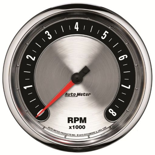 Kuva: Autometer American Muscle 5in. 0 - 8K RPM In - Dash Tachometer Gauge