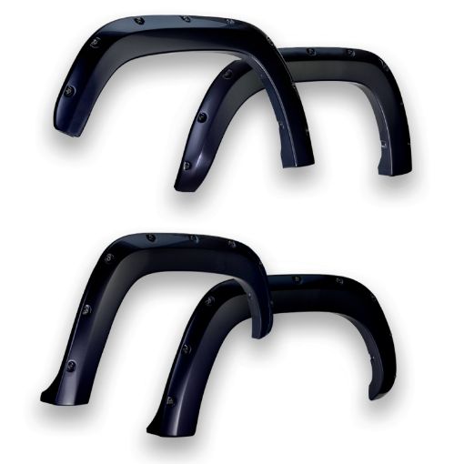 Kuva: EGR 11 - 15 Ford Super Duty Bolt - On Look Color Match Fender Flares - Set - Carbon Black