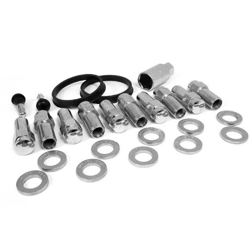 Kuva: Race Star 14mmx1.5 Dodge Charger Open End Deluxe Lug Kit - 10 PK