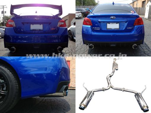 Kuva: HKS Hi - Power Muffler WRX STIWRX 2015 US