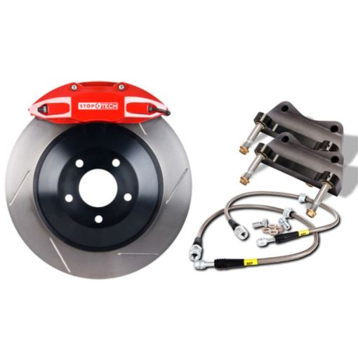 Kuva: StopTech BMW E3646 Exc. M Front Touring BBK w Silver Caliper and Slotted Rotors