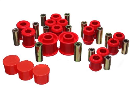 Kuva: Energy Suspension 12 - 16 VW Passat 07 - 16 VW EOS (1F) Rear Control Arm Bushing Set - Red