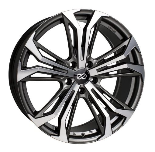 Kuva: Enkei Vortex 5 Wheel 20x8.5 38mm Offset, 5x114.3mm Bore - Anthracite Machined