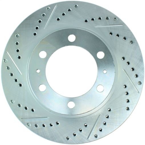 Kuva: StopTech Select Sport 12 - 14 Toyota FJ Cruiser SportStop Slotted Drilled Front Right Rotor