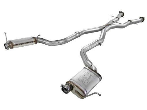 Kuva: aFe MACHForce XP 12 - 17 Jeep Grand Cherokee WK2 SRT8 V8 - 6.4L 304SS Cat - Back Exhaust wo Resonator