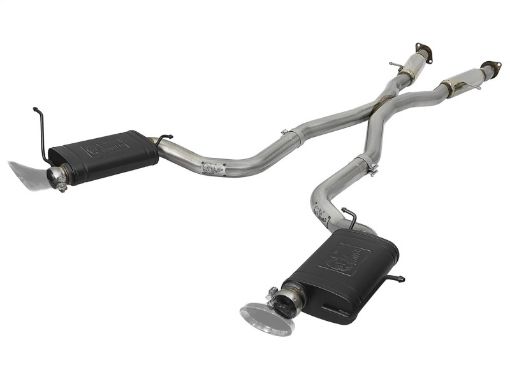 Kuva: aFe MACHForce XP 12 - 17 Jeep Grand Cherokee WK2 SRT8 V8 - 6.4L 304SS Cat - Back Exhaust System