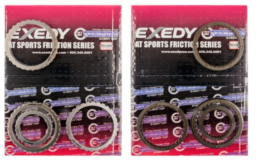 Kuva: Exedy 11 - 16 Mustang 3.7L5.0L 6Spd RWD (07 6R80)15 - 16 Mustang 2.3L Stg 2 HP Friction Kit wSteels