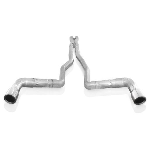 Kuva: Stainless Works 10 - 15 Camaro 6.2L 3in Dual Chambered Catback System X - Pipe Performance Connect