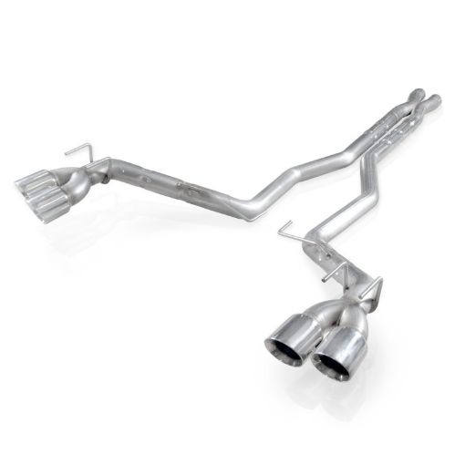 Kuva: Stainless Works 2012 - 15 Camaro ZL1 6.2L 3in Catback Dual Chambered Exhaust X - Pipe Resonator Deletes