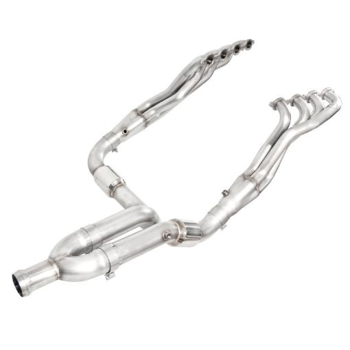 Kuva: Stainless Works 2007 - 13 Chevy SilveradoGMC Sierra Headers 1 - 78in Primaries High - Flow Cats Y - Pipe