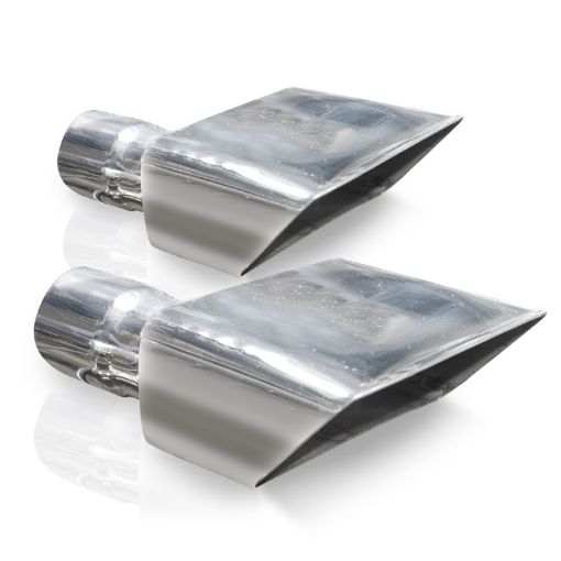 Kuva: Stainless Works Hot Rod Box Exhaust Tips 2.25in Inlet