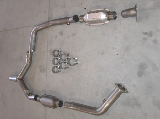 Kuva: Stainless Works Chevy Camaro Firebird 2000 - 02 Exhaust Catted