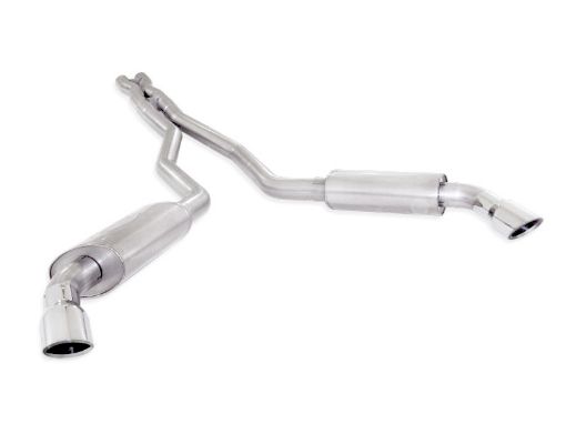 Kuva: Stainless Works 2010 - 15 Camaro 6.2L 3in Exhaust X - Pipe S - Tube Turbo Mufflers Polished Tips