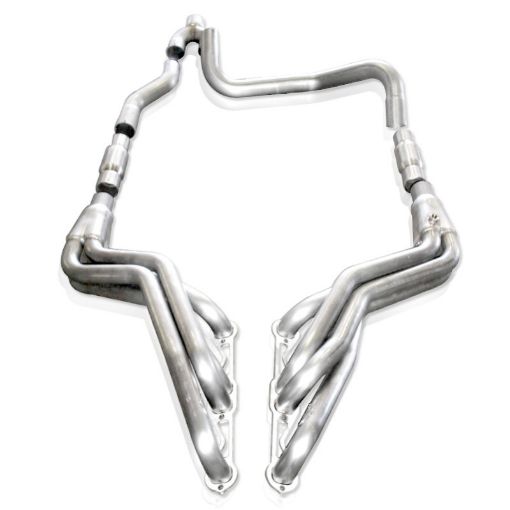 Kuva: Stainless Works 1988 - 98 ChevyGMC 1500 Headers 1 - 78in Primaries 2 - 12in High - Flow Cats Y - Pipe