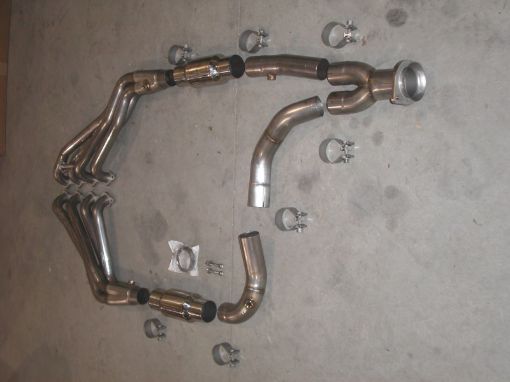 Kuva: Stainless Works ChevyGMC Truck 1999 - 02 Headers 2WD with Converters