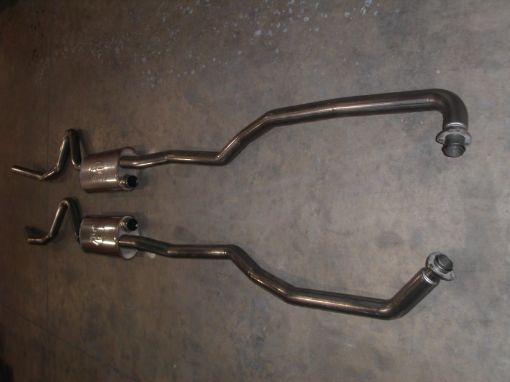 Kuva: Stainless Works Chevy Chevelle Small Block 1968 - 72 Exhaust Stainless Factory Connect