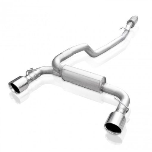 Kuva: Stainless Works 2016 - 18 Ford Focus RS 3in Catback Vintage Round Muffler 5in Tips