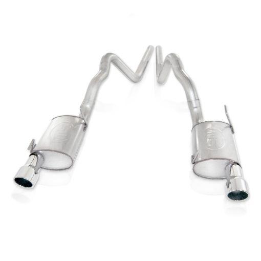 Kuva: Stainless Works 2007 - 10 Shelby GT500 3in Catback X - Pipe S - Tube Mufflers