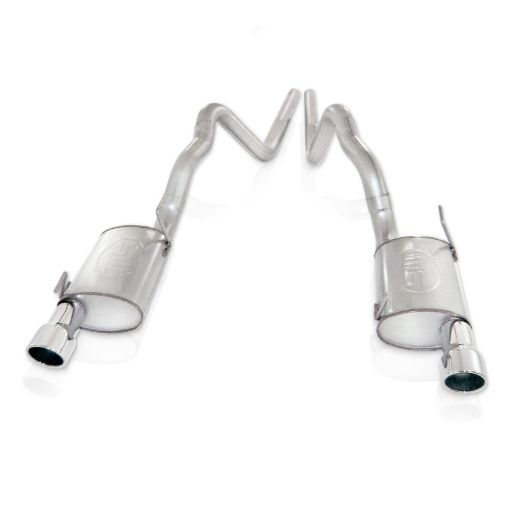 Kuva: Stainless Works 2007 - 10 Shelby GT500 3in Catback S - Tube Mufflers