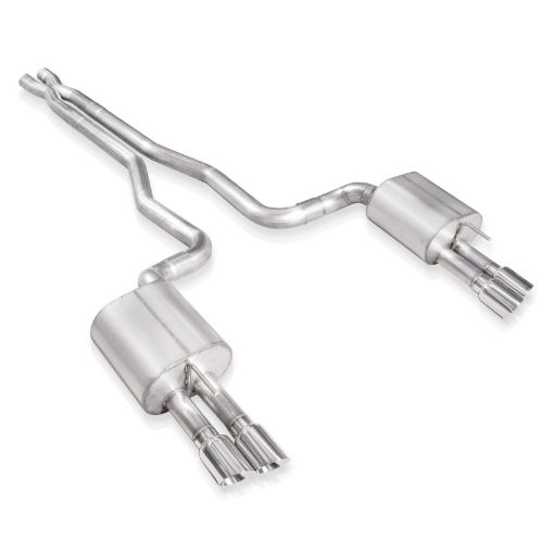 Kuva: Stainless Works 2014 - 16 Chevy SS Exhaust 3in X - Pipe Chambered Mufflers Polished Tips