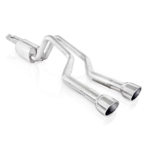 Kuva: Stainless Works 2006 - 09 Trailblazer SS 6.0L 2 - 12in Chambered Exhaust Y - Pipe Center Bumper Exit