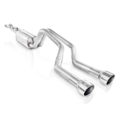 Kuva: Stainless Works 2006 - 09 Trailblazer SS 6.0L 2 - 12in S - Tube Exhaust X - Pipe Side Bumper Exit