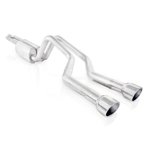 Kuva: Stainless Works 2006 - 09 Trailblazer SS 6.0L 2 - 12in S - Tube Exhaust Y - Pipe Center Bumper Exit