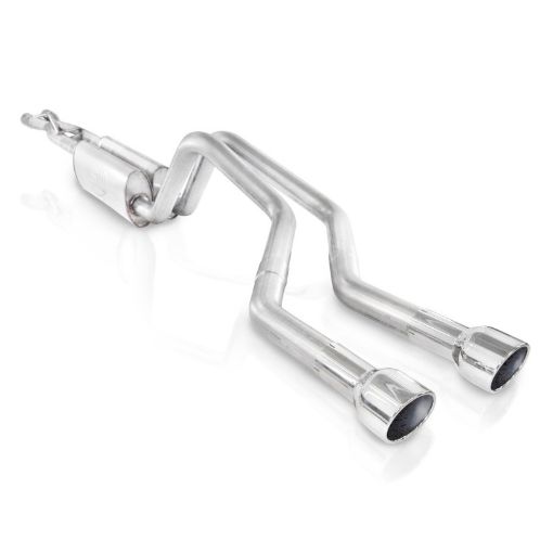 Kuva: Stainless Works 2006 - 09 Trailblazer SS 6.0L 2 - 12in S - Tube Exhaust Y - Pipe Side Bumper Exit