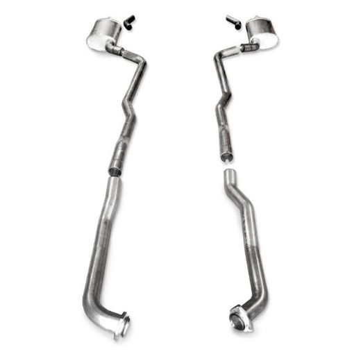 Kuva: Stainless Works 1973 - 82 Corvette Exhaust BB Standard Trans 2 - 12in Factory Connect