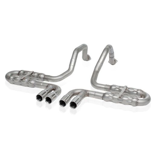 Kuva: Stainless Works 1997 - 04 Corvette C5 2 - 12in Axleback Quad Rolled Edge Tips