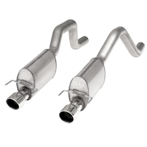 Kuva: Stainless Works 2006 - 13 Corvette C6ZO6ZR1 3in Axleback S - Tube Mufflers Dual 4in Rolled Edge Tips