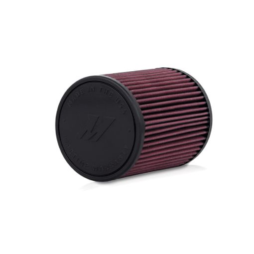 Kuva: Mishimoto Universal fit, Performance Air Filter, 2.75In Inlet, 6In filter length Red