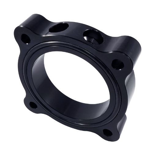 Kuva: Torque Solution Throttle Body Spacer 2015 Ford Mustang Ecoboost - Black