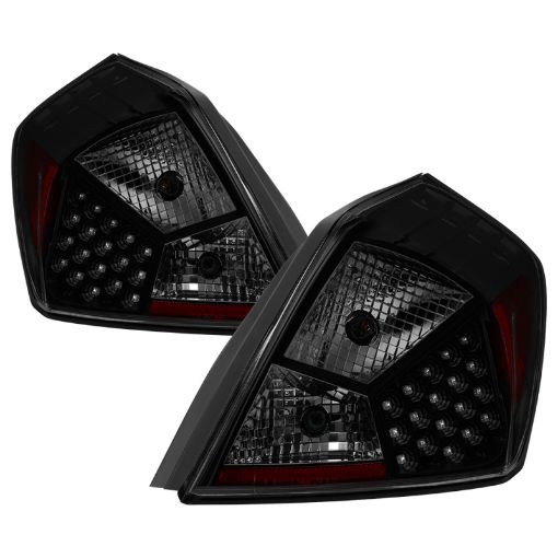 Kuva: xTune Nissan Altima 07 - 12 Sedan LED Tail Lights - Black Smoked ALT - JH - NA07 - 4D - LED - BSM