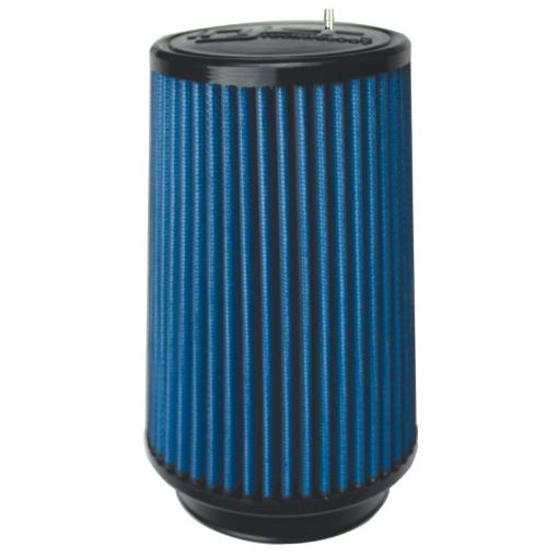 Kuva: Injen NanoWeb Dry Air Filter 3.25in Filter Neck 4.75in Base 6.90in tall4.00in Top - 45 Pleats