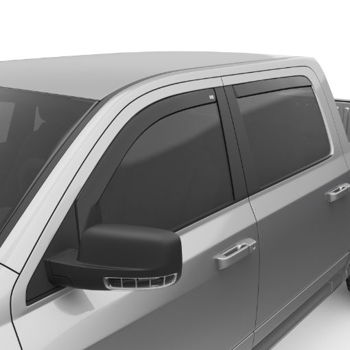 Kuva: EGR 09 Dodge Ram Pickup Crew Cab In - Channel Window Visors - Set of 4 (572751)