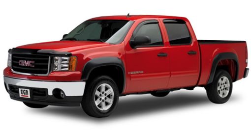 Kuva: EGR 07 - 13 GMC Sierra LD 5.8ft Bed Rugged Look Fender Flares - Set (751414)