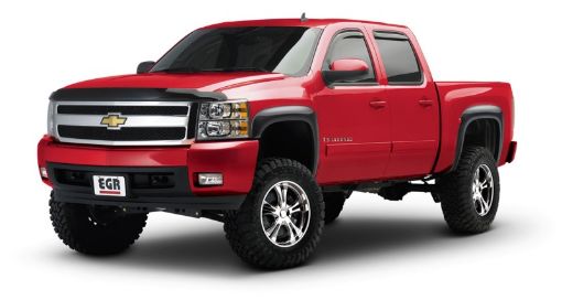 Kuva: EGR 07 - 13 Chev Silverado 6 - 8ft Bed Rugged Look Fender Flares - Set (751504)