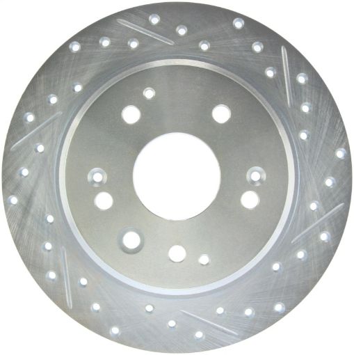 Kuva: StopTech Select Sport 04 - 08 Acura TL Drilled Slotted Rear Driver Side Sport Brake Rotor