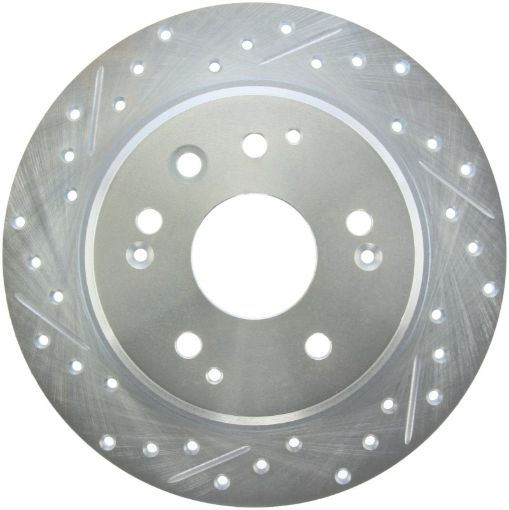 Kuva: StopTech Select Sport 04 - 08 Acura TL Drilled Slotted Rear Passenger Side Sport Brake Rotor