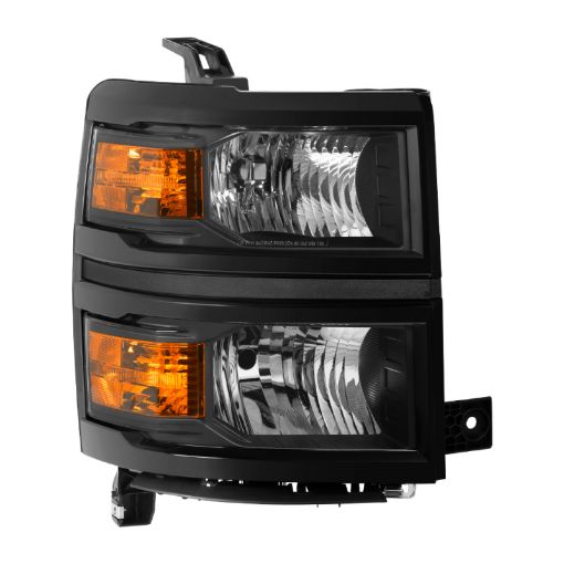 Kuva: xTune Chevy Silverado 14 - 15 Non - HD Passenger Side Headlight Black - OEM Right HD - JH - CS14 - OEBK - R