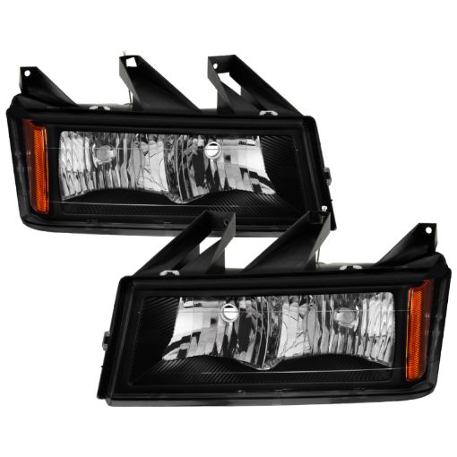 Kuva: xTune Chevrolet Colorado 04 - 12 Headlights Black - OEM Style HD - JH - CCOL04 - OE - BK