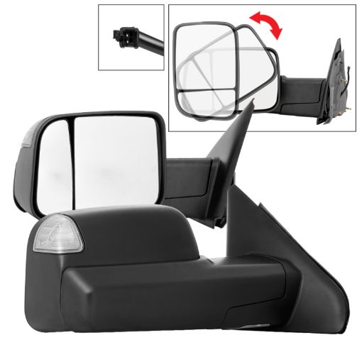 Kuva: xTune Dodge Ram 02 - 09 G2 Manual Extendable Manual Heated Mirror - MIR - DRAM02S - G2 - MA - SET