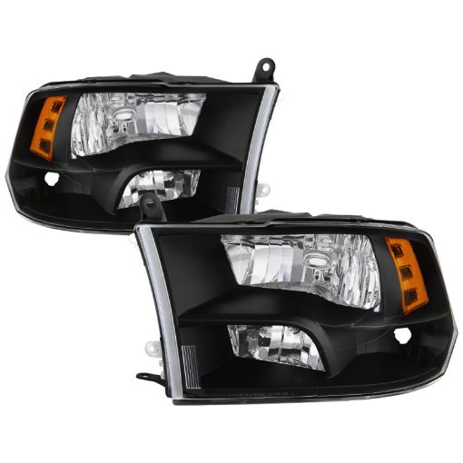 Kuva: xTune Dodge Ram 1500 09 - 17 (Non - LED) Halogen Only OEM Style Headlights - Black HD - JH - DR09 - QU - BK